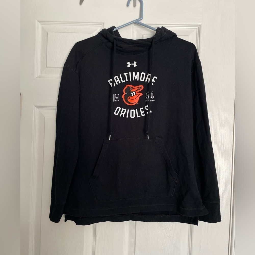 Under Armour Black Orioles sweatshirt women’s XS